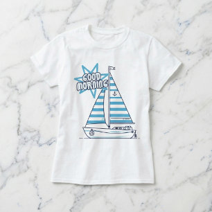Cabana Sail: Camiseta Good Morning Nautical