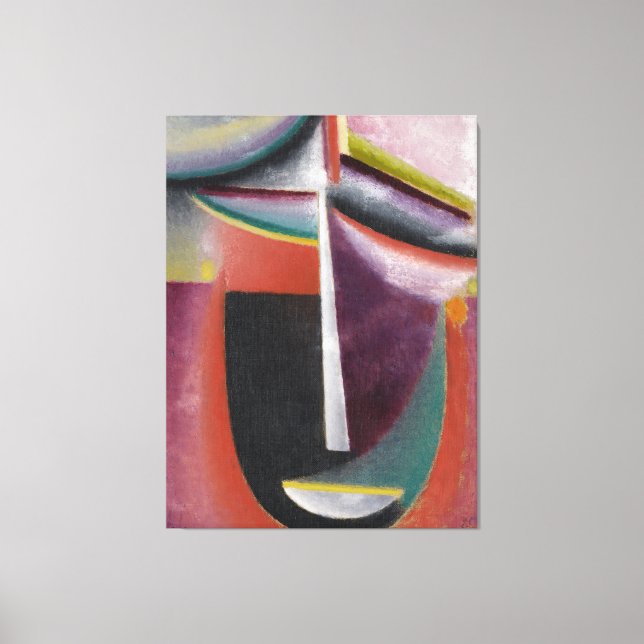 Cabeça Abstrata, Mysterium Impressão em Tela (Frente)