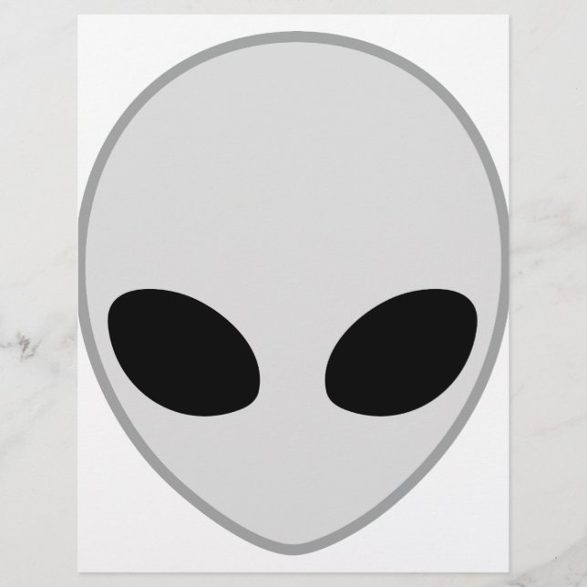 Cabeça de alienígena (Frente)