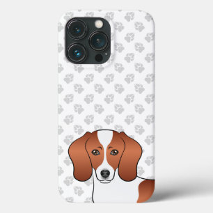 Cabeça de cachorro de desenho animado Dachshund Re