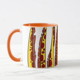 CABEÇA DE GIRAFAS por Jeff Willis Arte Caneca