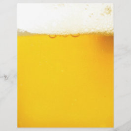Cabeça de Letra de Cerveja Legal e agradável