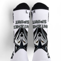 Cabeça de Lobo Acentuada com Abstrato