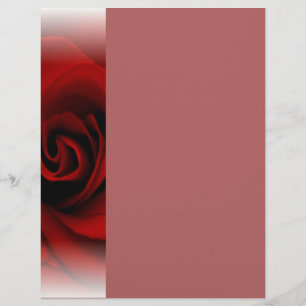 Cabeçalho da rosa vermelha