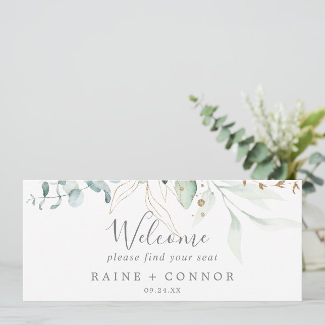 Cabeçalho de Boas-vindas do Gráfico de Armadilha d (Em pé/Frente)