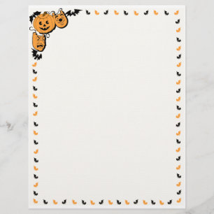 Cabeçalho de Carta de Halloween