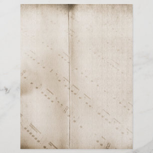 Cabeçalho do Grunge das notas musicais