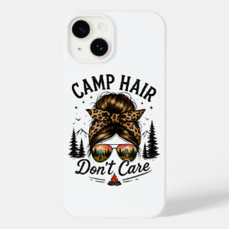 Cabelo de Acampamento Não Liga Coque Desarrumado E