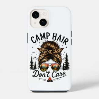 Cabelo de Acampamento Não Liga Coque Desarrumado E