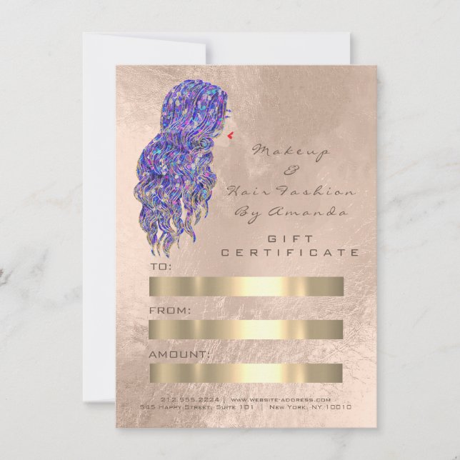 Cabelo de Hairdresser Sereia Dourada Pérola (Frente)