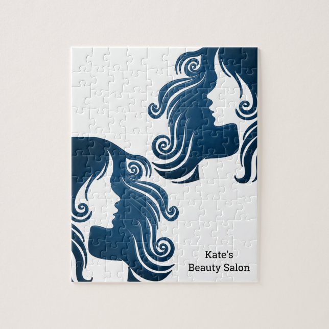 Cabelo de mulheres africanas quebra-cabeça (Vertical)