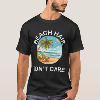 Cabelo de Praia, Não Me Importo – Camiseta Diverti