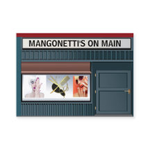 Cabelo e Cartão de visita de salão