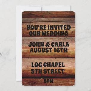 CABINA DO LOG DE CASAMENTO ILUMINA CONVITES RÚSTIC