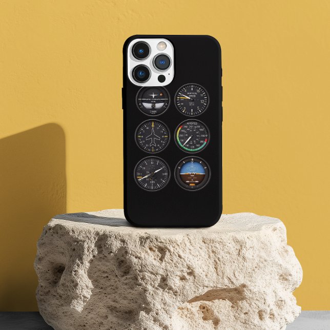 Cabine de comando de avião de pilotagem Instrument (Criador carregado)