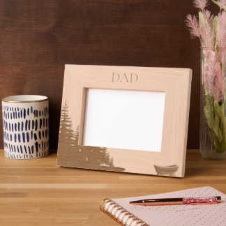 Cabine Rústica Foto Personalizada de Família de Pe