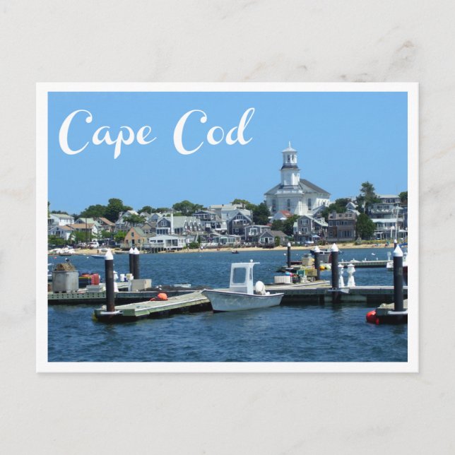 Cabo Cod, Cartão de Posto MÃE Provincetown (Frente)