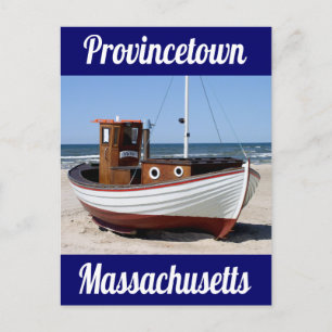 Cabo Cod,Provincetown, cartão postal Massachusett