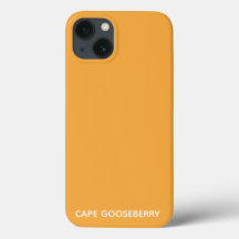 Cabo Gooseberry amarelo nome Case-Mate iPhone