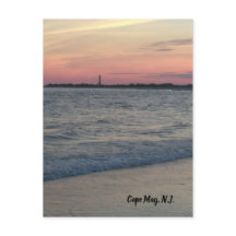 Cabo May, N.J. Cartão Postal