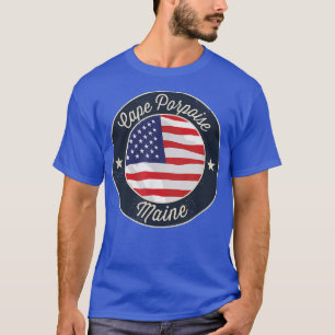 Cabo Porpoise - Camiseta Patriótica Maine Souvenir