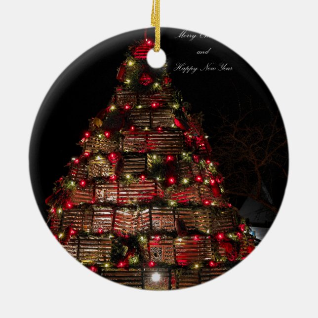 Cabo Porpoise celebra Enfeites de natal (Traseira)