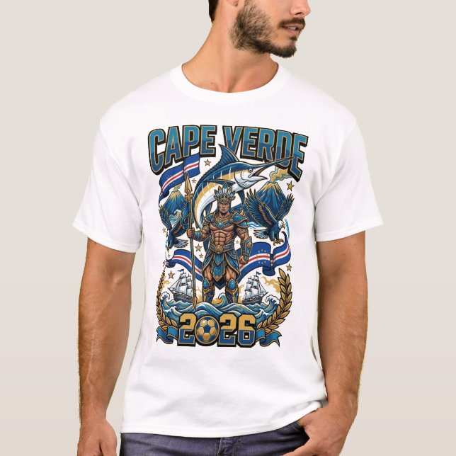 Cabo Verde 2026 Camiseta de Fã (Frente)