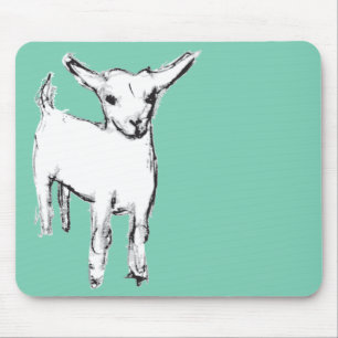 Cabra bonito Mousepad do bebê