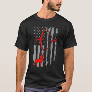 Caça a Camisas de Bandeira Americanas Caça a Arcos