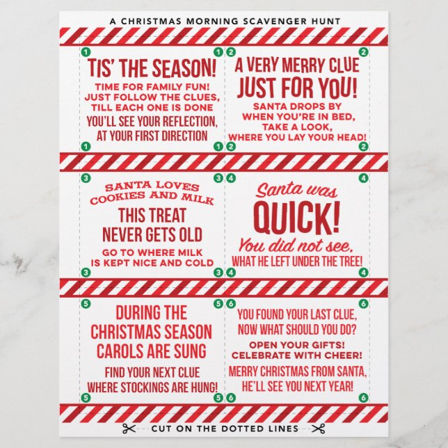 Caça ao Escavador da Manhã de Natal (Frente)