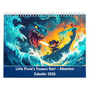 Caça ao Tesouro do Pequeno Pirata – Calendário de
