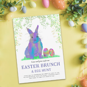 Caça de Ovo de Coelho da Páscoa e Brunch