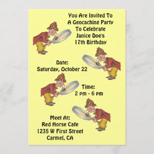 Caça de Sherlock do convite de festas de