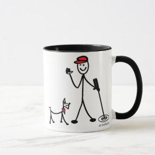 Caça do tesouro com caneca de Fido