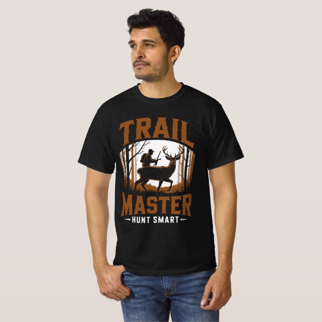 Caça mestre de teste inteligente - camiseta (Frente Completa)