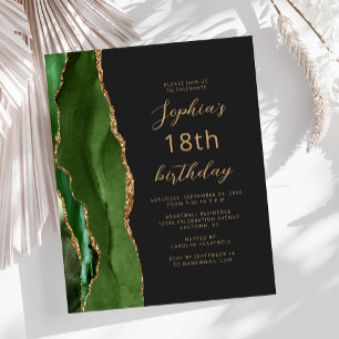 Caça Orçamento Verde Ágata Roteiro 18º Aniversário