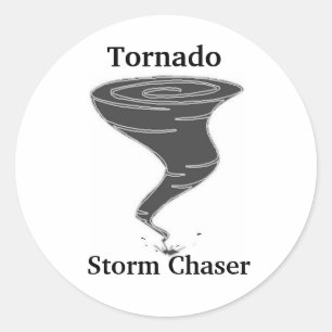 Caçador da tempestade do furacão - etiquetas