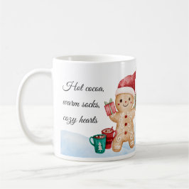 Cacau quente, Meias quente - Caneca de Natal