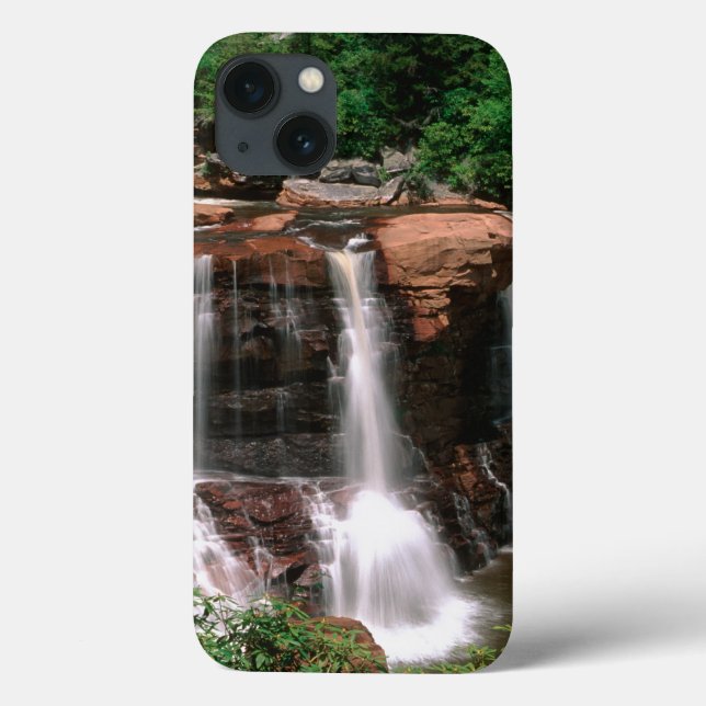 Cachoeira Blackwater, Virgínia Ocidental, cênica, (Verso)