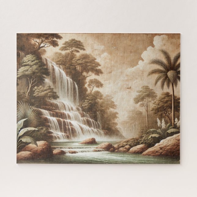 "CACHOEIRA FRESCO" QUEBRA-CABEÇA – SÉRIE PAISAGEM (Horizontal)