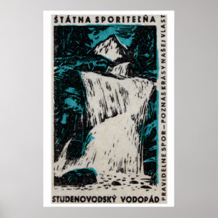 Cachoeira - - Impressão Caixa de Fósforos - Arte d