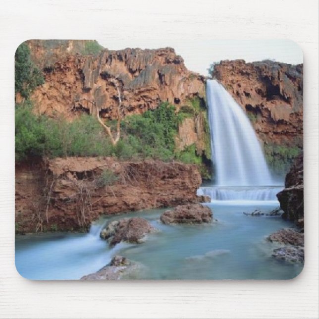 Cachoeiras esplêndidas da floresta, mousepad (Frente)