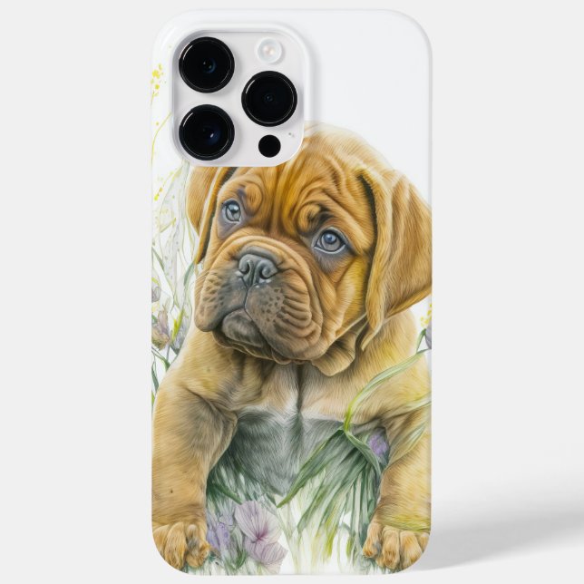 CACHORA DE MASTIFF ADORÁVEL DE COR DE ÁGUA MARAVIL (Verso)
