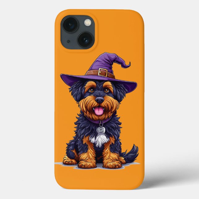 Cachorrinho de Halloween Fofo Amante de Cães Diver (Verso)