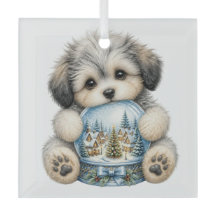 CACHORRINHO DE NATAL FOFO E CAPRICHOSO