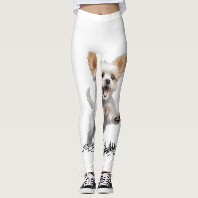 Cachorrinho Fofo para Leggings (Frente)