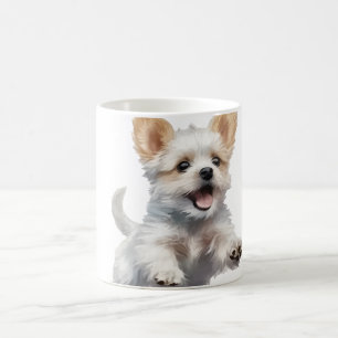 Cachorrinho Fofo para sua Caneca de Café 