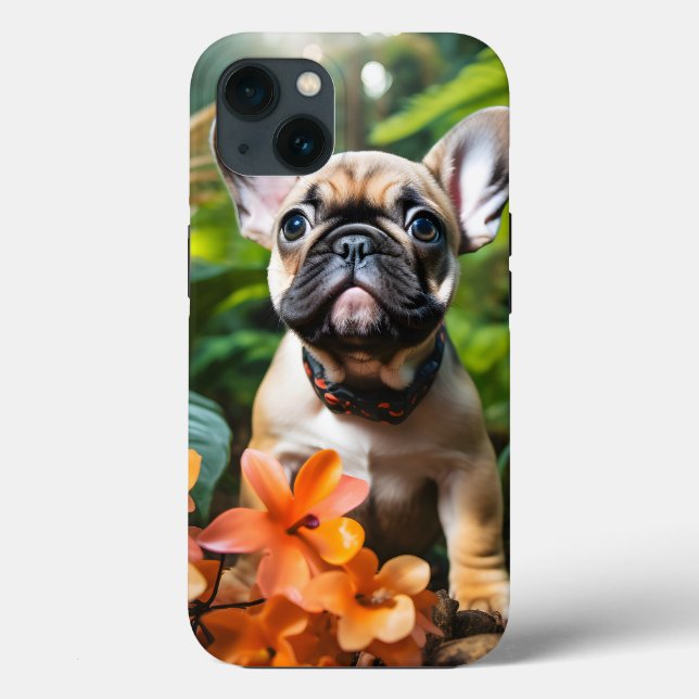 😍Cachorrinho Frenchie doce na selva (Verso)