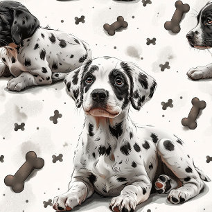 Cachorrinho Malhado Divertido 