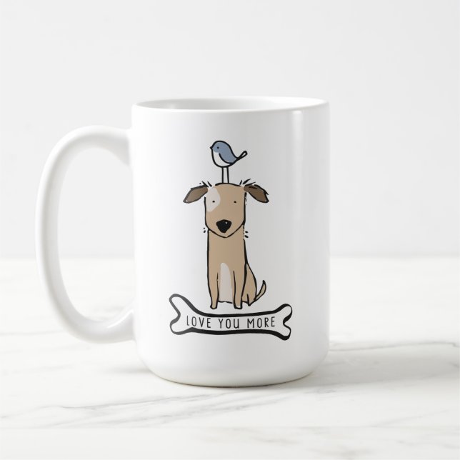 Cachorro adorava mais caneca (Esquerda)